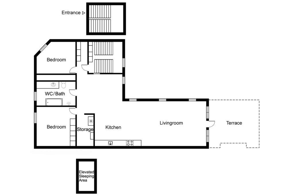 Lejlighed Westend Penthouse Apartment København